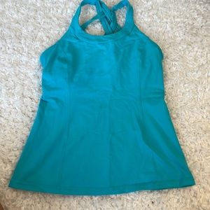 Lululemon Blue Tank top, size 6
